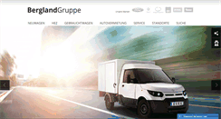 Desktop Screenshot of bergland-gruppe.de